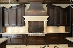 Dark Stained Kitchen