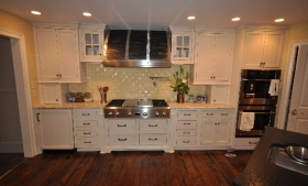White and Stainless Steel Kitchen